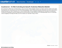 Tablet Screenshot of counterserver.de